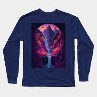 water fall two Long Sleeve T-Shirt